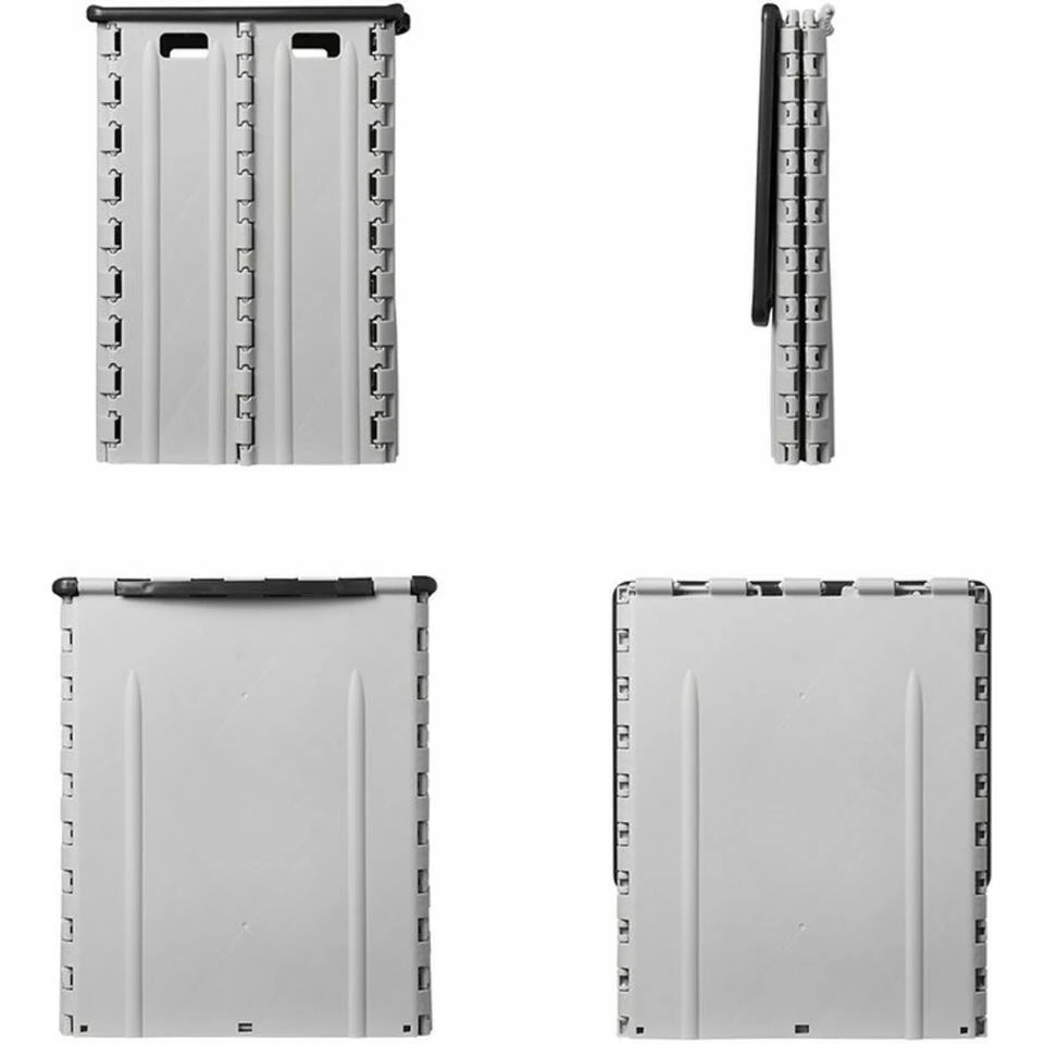 Merkloos ProPlus Afvalbak Met Deksel- Kunststof - Grijs - 25 X 31 X 38 Cm 5 Merkloos ProPlus Afvalbak Met Deksel- Kunststof - Grijs - 25 X 31 X 38 Cm - Afbeelding 3