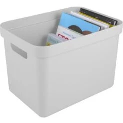 Sigma Home Opbergbox 18L Wit -Opbergmeubels Winkel 1000014076 0110