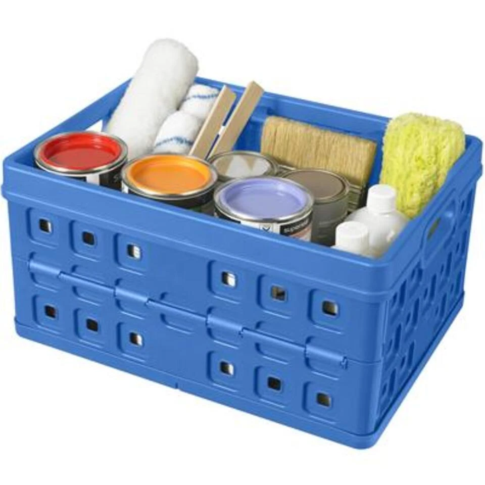 Square Vouwkrat 46L Blauw 5 Square Vouwkrat 46L Blauw - Afbeelding 3