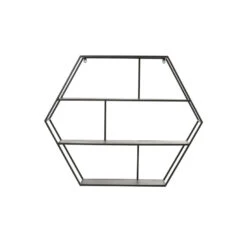 Wandrek Aversa - Zwart - 91x17,5x75cm