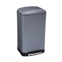 5Five - Pedaalemmer - Metaal - Grijs