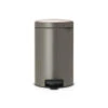 Brabantia Pedaalemmer NewIcon - 12L - Platinum -Opbergmeubels Winkel 1000041449