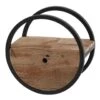 Hoyz - Wandschap Circular - Ø40 - Met Lade - Hout -Opbergmeubels Winkel 1000042654