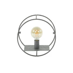 Hoyz - Wandschap 1L Circular S / Oud Zilver