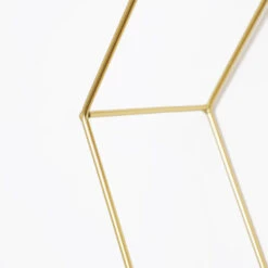 Driedubbel Zeshoekig Metalen Wandrek Met 3 Houten Plankjes - 40,5x41 Cm - Goud 9 Driedubbel Zeshoekig Metalen Wandrek Met 3 Houten Plankjes - 40,5x41 Cm - Goud -Opbergmeubels Winkel 1000067185 0103