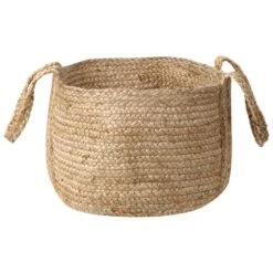 Beliani Mand KORNAK - Natuurlijk Jute 8 Beliani Mand KORNAK - Natuurlijk Jute -Opbergmeubels Winkel 1000086725 0103