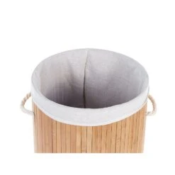 Beliani Mand SANNAR - Lichte Houtkleur Bamboehout -Opbergmeubels Winkel 1000087699 0104