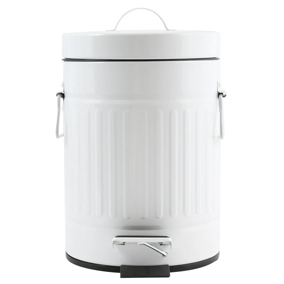 MSV Badkamer/toilet Pedaalemmer - Wit - 3L - 17 X 26 Cm - Toilet 3 MSV Badkamer/toilet Pedaalemmer - Wit - 3L - 17 X 26 Cm - Toilet