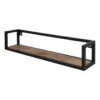 Decor 88 Farrow Wandplank Industrieel Naturel - 17x81x17 Cm -Opbergmeubels Winkel 1000094097