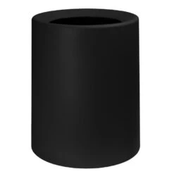 QUVIO Prullenbak Plastic Met Binnenemmer - 12 L - Zwart