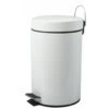 MSV Badkamer/toilet Pedaalemmer - Wit - 12 Liter - 25 X 40 Cm 1 MSV Badkamer/toilet Pedaalemmer - Wit - 12 Liter - 25 X 40 Cm -Opbergmeubels Winkel 1000096651