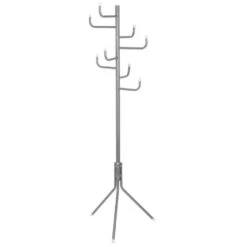 Atmosphera - Kapstok - Grijs - Metaal - 8 Haaks - 53 X 47 X 171 Cm