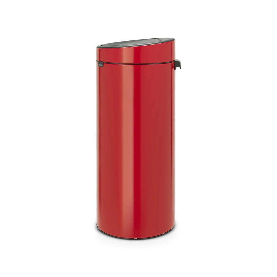 Brabantia Touch Bin Afvalemmer 30 Liter Passion Red 4 Brabantia Touch Bin Afvalemmer 30 Liter Passion Red - Afbeelding 2