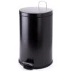 MSV Badkamer/toilet Pedaalemmer - Zwart - 20 Liter - 29 X 45 Cm 2 MSV Badkamer/toilet Pedaalemmer - Zwart - 20 Liter - 29 X 45 Cm -Opbergmeubels Winkel 1000100587