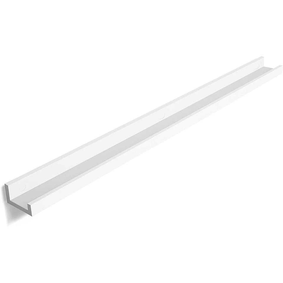 Songmics Zwevende Planken - Wandplank - Wit 3 Songmics Zwevende Planken - Wandplank - Wit