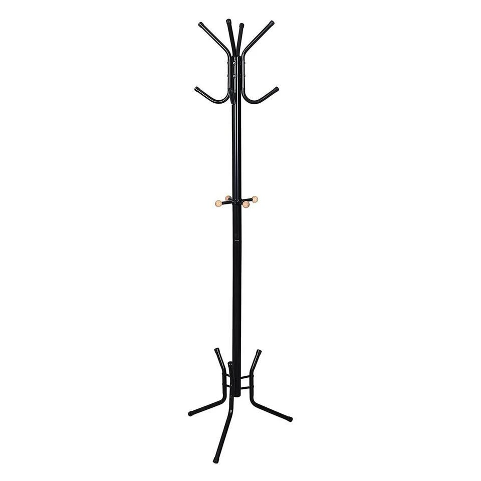 Songmics Staande Kapstok Neilio - 49 X 176 Cm - Zwart 3 Songmics Staande Kapstok Neilio - 49 X 176 Cm - Zwart