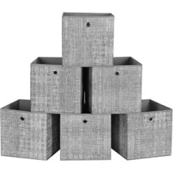 Parya Home Opvouwbare Opbergdozen, 6 Stuks