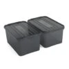 Curver Handy+ Opbergbox - 50L - 2 Stuks - Grijs -Opbergmeubels Winkel 1000161496