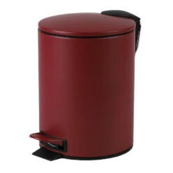 Urban Living Pedaalemmer Toulon - Donkerrood - 3L - Metaal