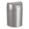 Merkloos Plasticforte Mini Prullenbakje - Zilvergrijs- Kunststof - 1.4L 1 Merkloos Plasticforte Mini Prullenbakje - Zilvergrijs- Kunststof - 1.4L -Opbergmeubels Winkel 1000166652
