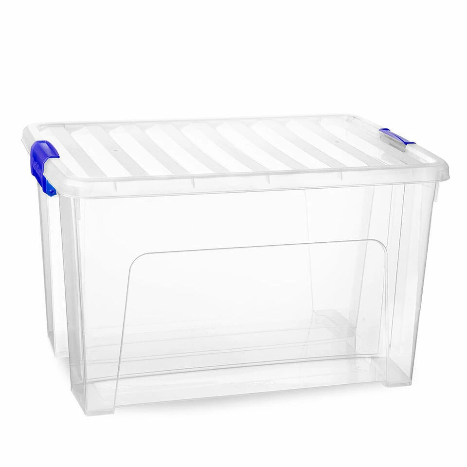 Merkloos Plasticforte Multi Storage Opslagbox - Transparant - 47L 3 Merkloos Plasticforte Multi Storage Opslagbox - Transparant - 47L