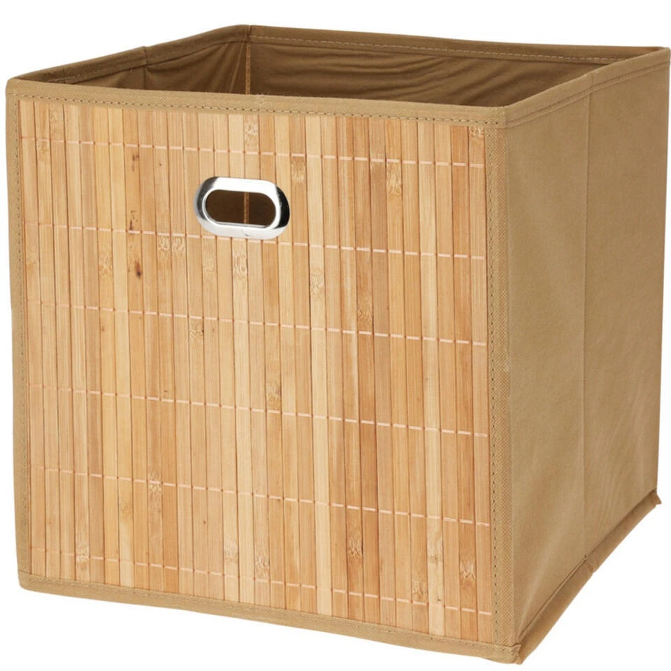 Merkloos Storage Solution Opbergmand/kastmand - 28L - Naturel - 31 X 31 Cm