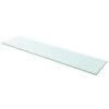 VidaXL Wandschap Transparant 110x25 Cm Glas -Opbergmeubels Winkel 1102408336