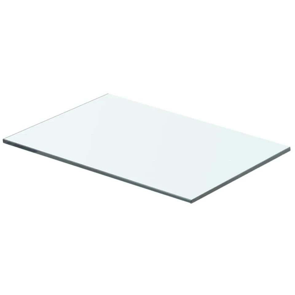VidaXL Wandschap Transparant 40x20 Cm Glas 3 VidaXL Wandschap Transparant 40x20 Cm Glas