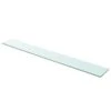 VidaXL Wandschap Transparant 110x15 Cm Glas 1 VidaXL Wandschap Transparant 110x15 Cm Glas -Opbergmeubels Winkel 1233228548