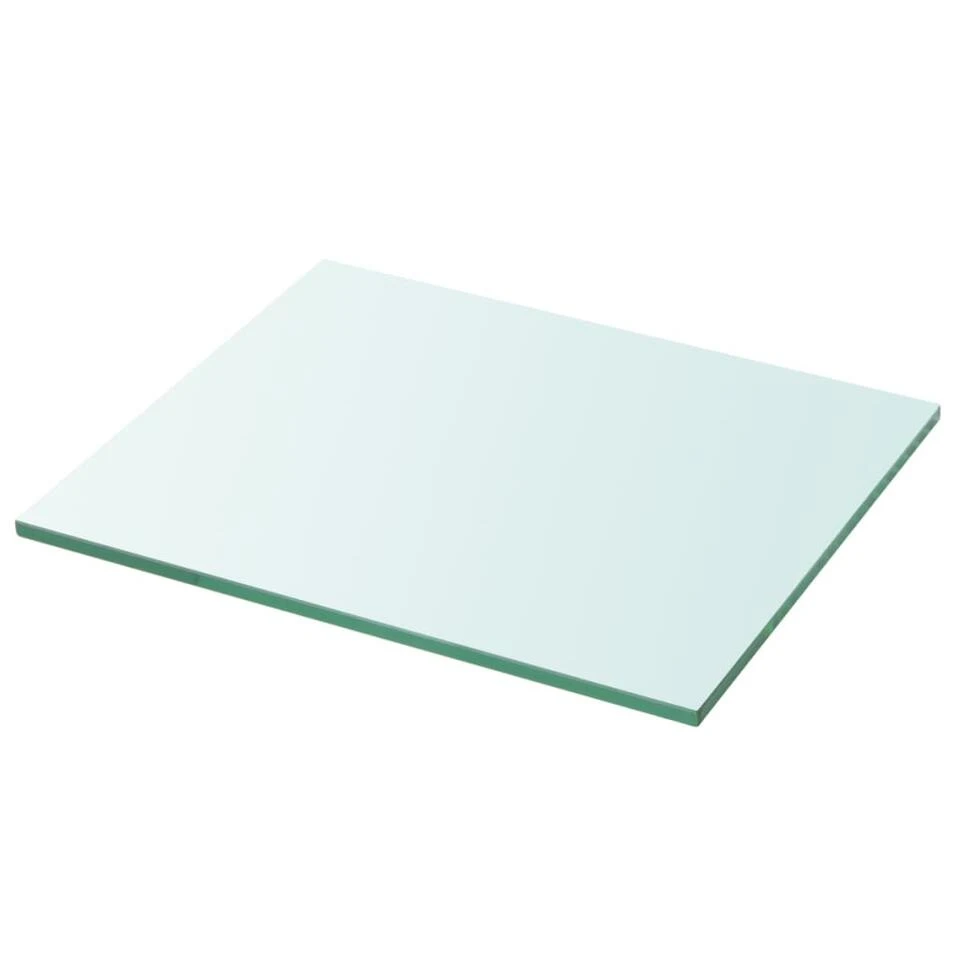 VidaXL Wandschap Transparant 30x25 Cm Glas 3 VidaXL Wandschap Transparant 30x25 Cm Glas
