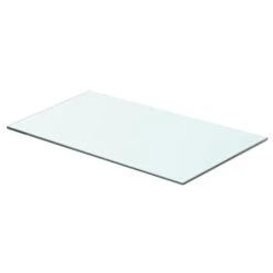 VidaXL Wandschap Transparant 60x30 Cm Glas
