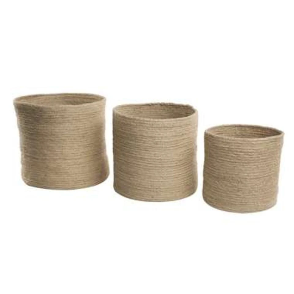 Beliani Mand ARTIGALA - Beige Jute 3 Beliani Mand ARTIGALA - Beige Jute