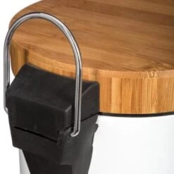 Five Simply Smart - Pedaalemmer - Metaal - Wit 7 Five Simply Smart - Pedaalemmer - Metaal - Wit -Opbergmeubels Winkel 1945777720 0101