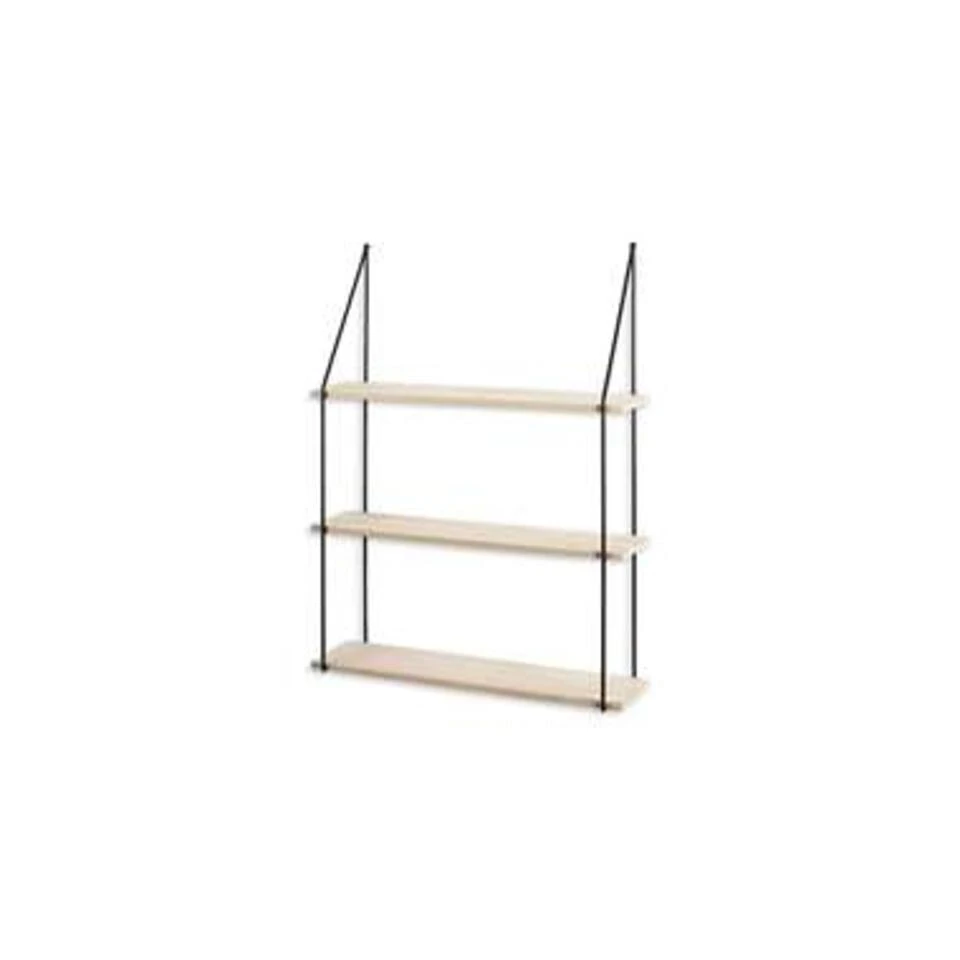 Lifa Living Alicante Wandrek 3 Planken 4 Lifa Living Alicante Wandrek 3 Planken - Afbeelding 2