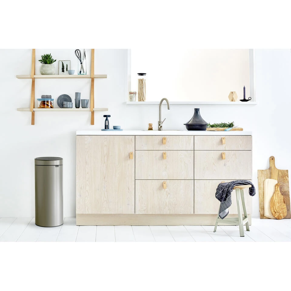 Brabantia Afvalverzamelaar 30L Platinum 4 Brabantia Afvalverzamelaar 30L Platinum - Afbeelding 2
