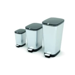 KIS Chic Bin Pedaalemmer - 43L - Metallic -Opbergmeubels Winkel 31a49508383846a89af96f4acfa7c865