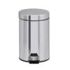 Pedaalemmer RVS - Zilverkleur - 3l -Opbergmeubels Winkel 37300132