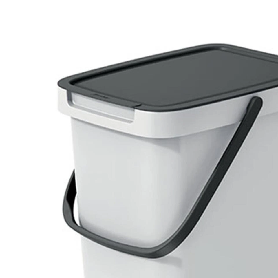 Merkloos Keden GFT Aanrecht Afvalbak - Creme Wit - 12L - 20 X 26 X 37 Cm 4 Merkloos Keden GFT Aanrecht Afvalbak - Creme Wit - 12L - 20 X 26 X 37 Cm - Afbeelding 2