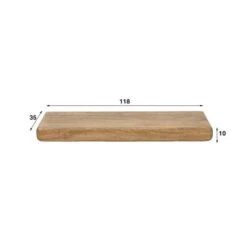 Hoyz Collection - Wandplank Sleek 118cm - Massief Mango Zandkleur 11 Hoyz Collection - Wandplank Sleek 118cm - Massief Mango Zandkleur -Opbergmeubels Winkel 3fe4f396c3c14d1580c2e203dc674dc7
