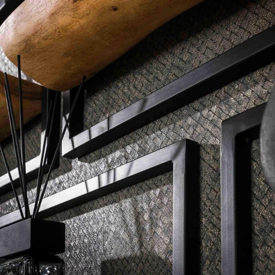 Set Van 5 Wandplanken Erica-massief Acacia 7 Set Van 5 Wandplanken Erica-massief Acacia - Afbeelding 5