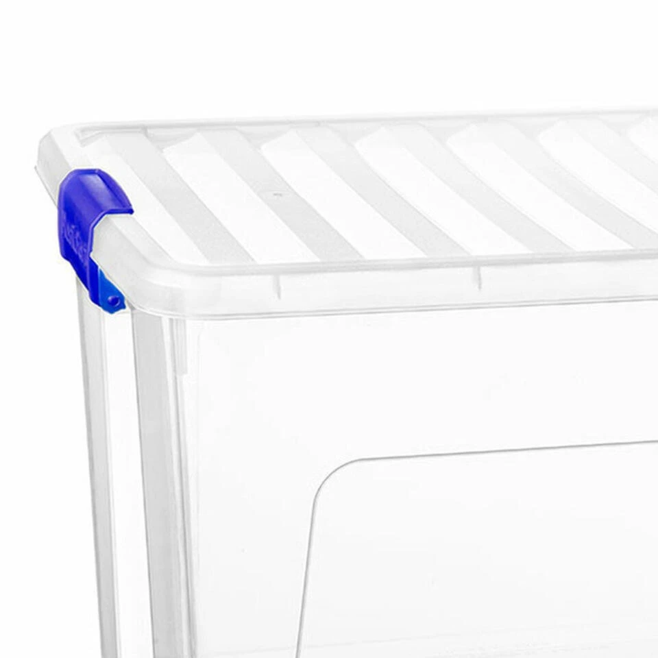 Merkloos Plasticforte Multi Storage Opslagbox - Transparant - 47L 4 Merkloos Plasticforte Multi Storage Opslagbox - Transparant - 47L - Afbeelding 2