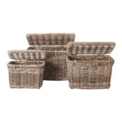 Mand Met Deksel Meike - Antiek Grijs - 47x34x35 Cm 9 Mand Met Deksel Meike - Antiek Grijs - 47x34x35 Cm -Opbergmeubels Winkel 70503149 3121