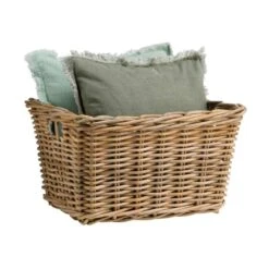 Lademand Pien - Rotan/bruin - 50x40x30 Cm -Opbergmeubels Winkel 70503228 0330