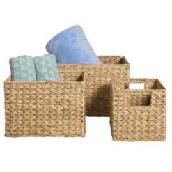 Mand Jaap - Naturel - 34x29x25 Cm 13 Mand Jaap - Naturel - 34x29x25 Cm -Opbergmeubels Winkel 70503435 2040