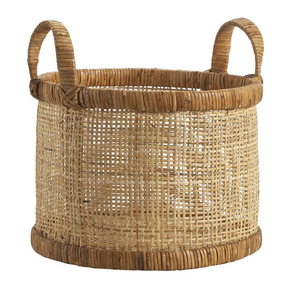 Mand Pomme - Naturel/bruin - Rotan - 20xø27 Cm 3 Mand Pomme - Naturel/bruin - Rotan - 20xø27 Cm
