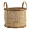 Mand Pomme - Naturel/bruin - Rotan - 28xø35 Cm -Opbergmeubels Winkel 70503611