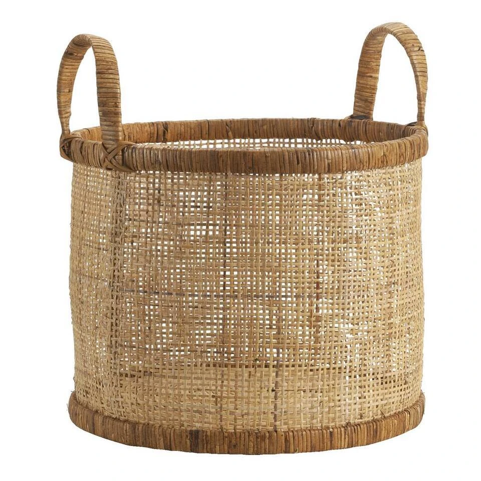 Mand Pomme - Naturel/bruin - Rotan - 28xø35 Cm 3 Mand Pomme - Naturel/bruin - Rotan - 28xø35 Cm