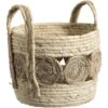 Mand Rondo - Naturel - 29xØ29 Cm 1 Mand Rondo - Naturel - 29xØ29 Cm -Opbergmeubels Winkel 70503687