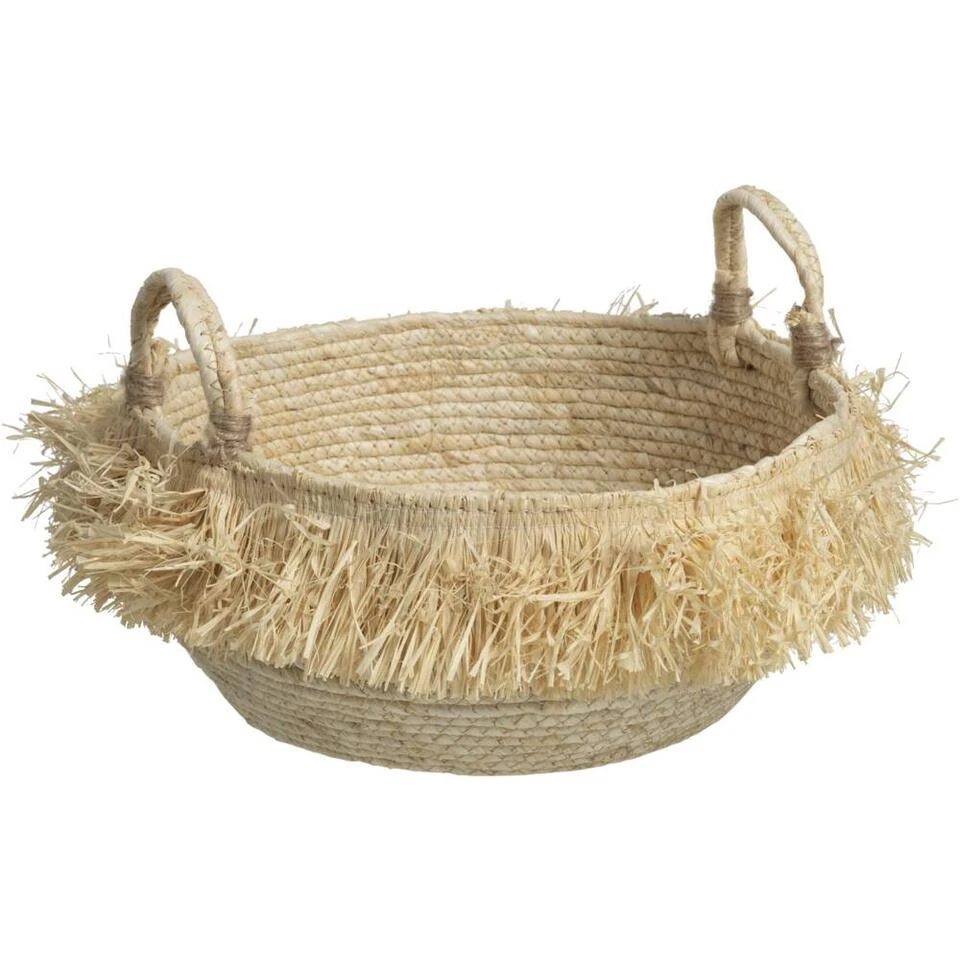 Mand Fringes - Naturel - 20xØ35 Cm 3 Mand Fringes - Naturel - 20xØ35 Cm