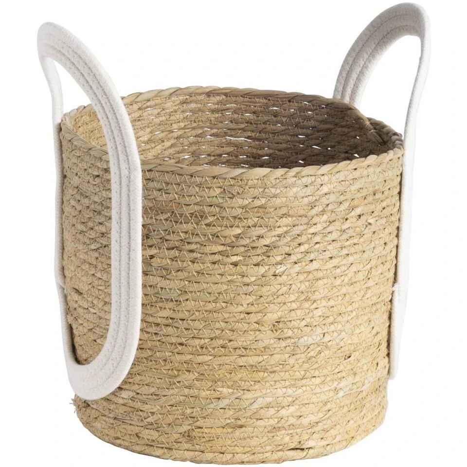 Mand Lily - Off-white - 25xØ28 Cm